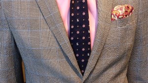 A pink shirt with a grey suit: Pick the Right Suit to Fit Your Career