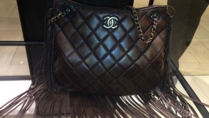 Quilted Chanel Fringe Handbag